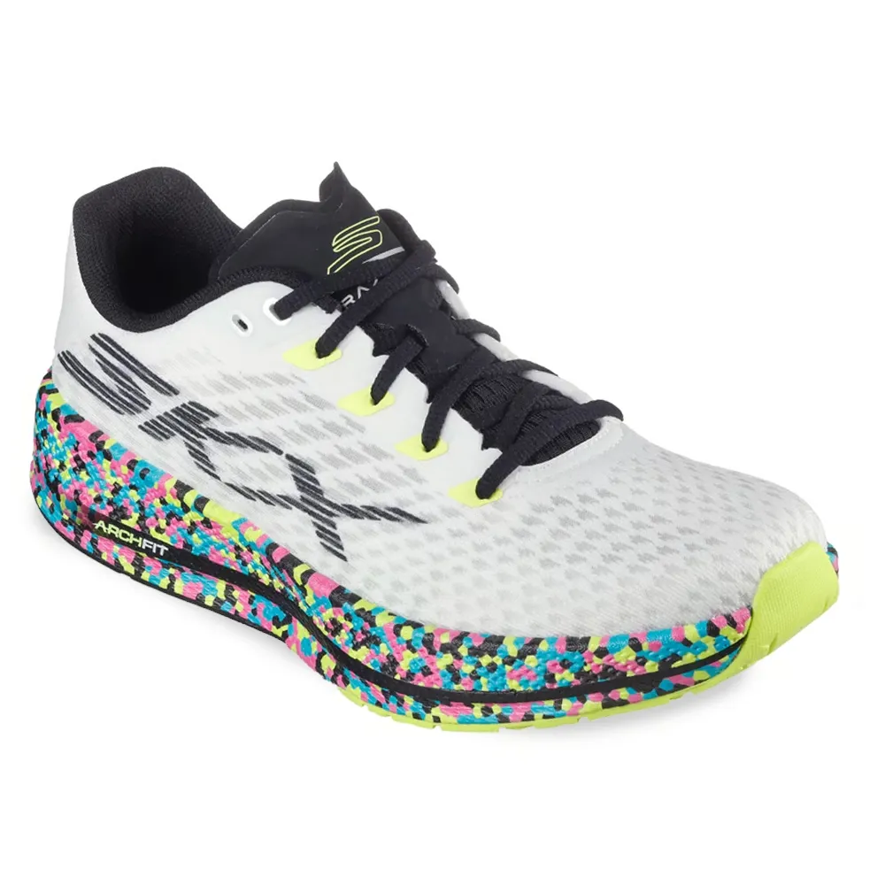 Skechers Tenis GO RUN RAZOR 5 172090-WMLT BrancoAmareloSola Colorida Sint -5-